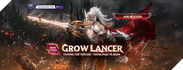 MU Lục Địa VNG giới thiệu class thứ 7 – Grow Lancer: Một bước tiến lớn hứa hẹn thay đổi toàn bộ meta, làm nóng lại cuộc đua sức mạnh.