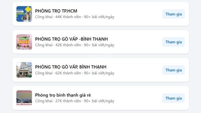Bài đăng trên các nhóm mạng xã hội sẽ bị cuốn trôi rất nhanh (Nguồn: Facebook)