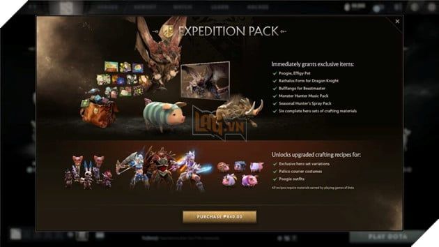 DOTA 2 Gây Sốc Khi Công Bố Hợp Tác Cùng Thương Hiệu Monster Hunter 4
