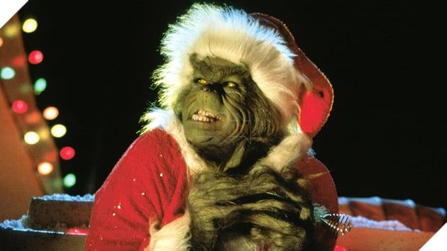 Hình ảnh của sao nam Jim Carrey trong bộ phim The Grinch.