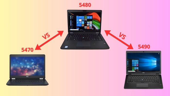 So sánh Dell Latitude 5480 với các đời trước và sau