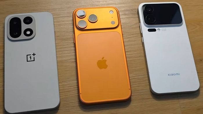 So sánh thời lượng pin OnePlus 15 với iPhone 17 Pro Max và Xiaomi 17 Pro Max