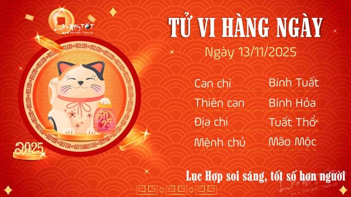 Tử vi ngày 13/11/2025 của tuổi Mão