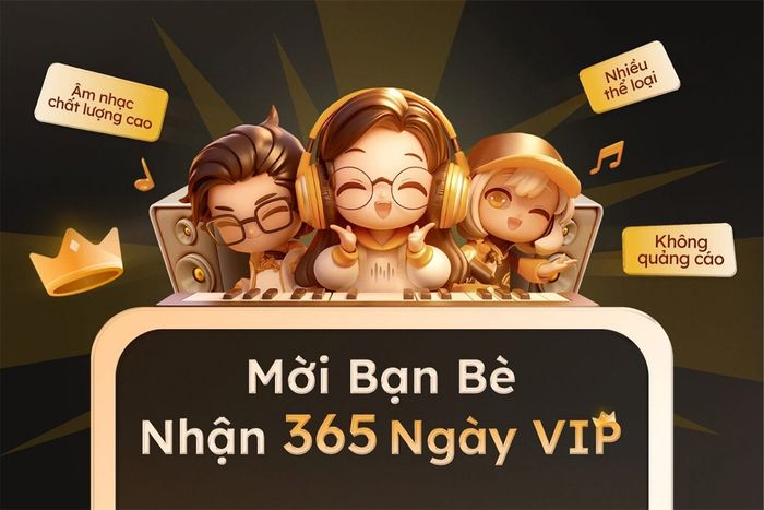 Tất cả thông tin chi tiết và thể lệ về chương trình tặng 1 năm VIP từ Nhạc Của Tui.