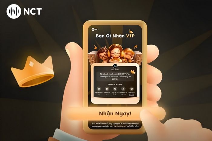 Nhạc Của Tui dành tặng bạn gói VIP 365 ngày miễn phí, chỉ cần đăng nhập là bạn sẽ nhận ngay.