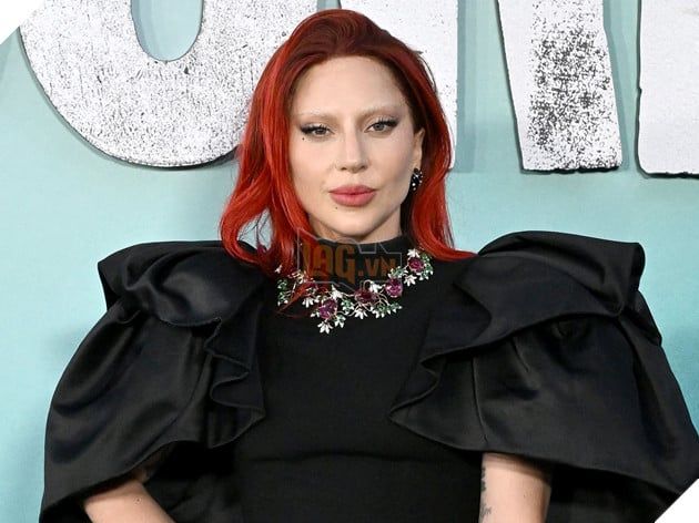 Chân dung nữ ca sĩ Lady Gaga.