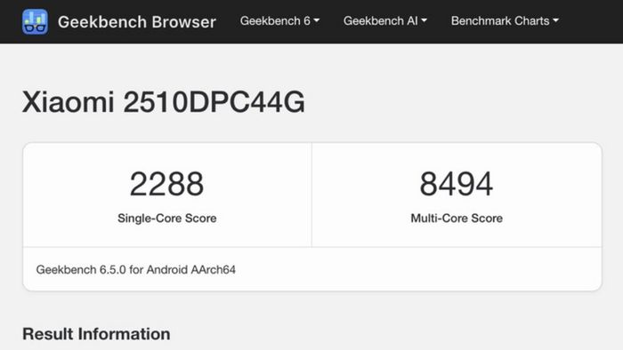 Điểm số Geekbench đã chứng minh POCO F8 Pro sở hữu hiệu năng đa nhân vượt trội