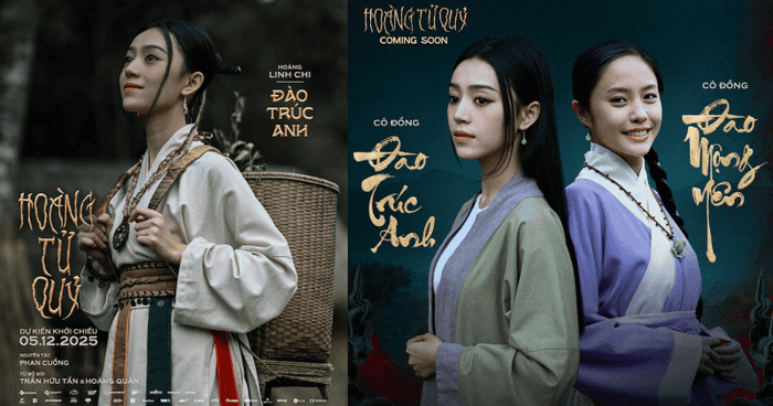 Tạo hình nhân vật của Hoàng Linh Chi trong bộ phim Hoàng Tử Quỷ