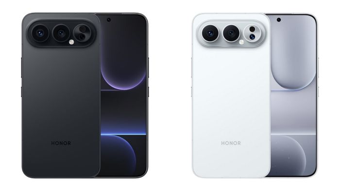 HONOR 500 Pro phiên bản màu Đen Obsidian và Bạc ánh trăng cũng sẽ được ra mắt
