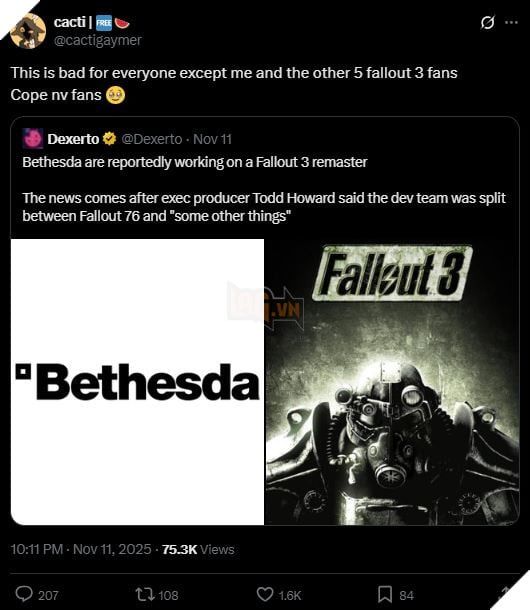 Fallout: New Vegas Cuối Cùng Sẽ Có Phiên Bản Remaster 2