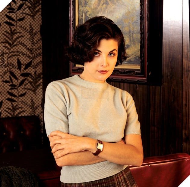 Hình ảnh nữ diễn viên Sherilyn Fenn trong bộ phim Twin Peaks.