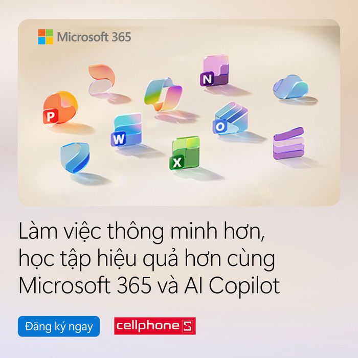 Nâng cao hiệu suất công việc và học tập với Microsoft 365 và AI Copilot