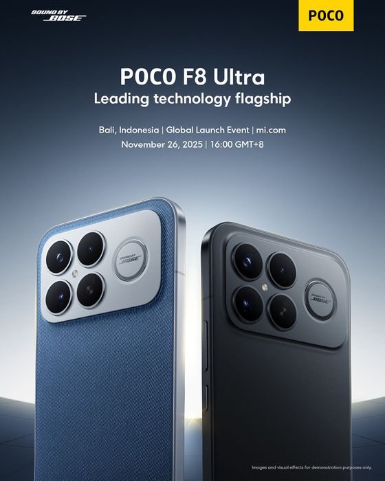 Ảnh báo chí của POCO F8 Ultra