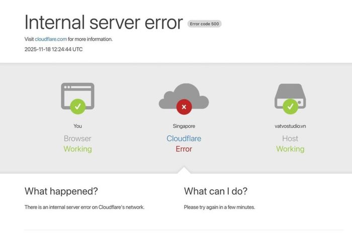 Website bị lỗi Cloudflare, phải làm gì để xử lý ngay lập tức?