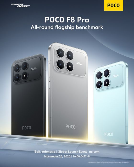 Ảnh báo chí của POCO F8 Pro