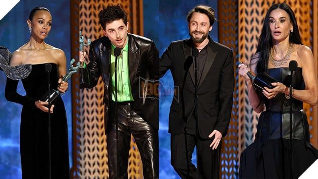 Hình ảnh các ngôi sao tham dự lễ trao giải SAG Awards 2025.