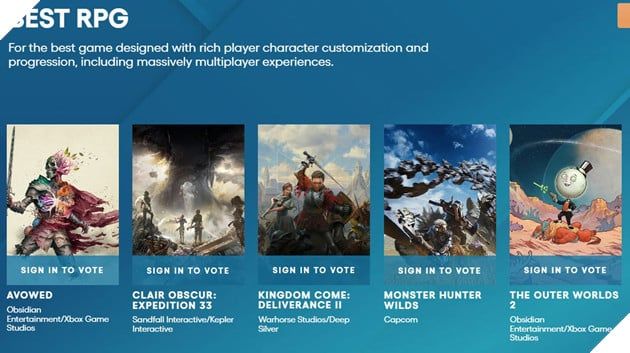 The Game Awards 2025: Tổng hợp danh sách các ứng viên được đề cử cho từng hạng mục 19