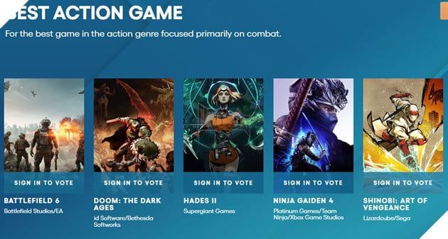 The Game Awards 2025: Tổng hợp danh sách các ứng viên được đề cử cho từng hạng mục 17