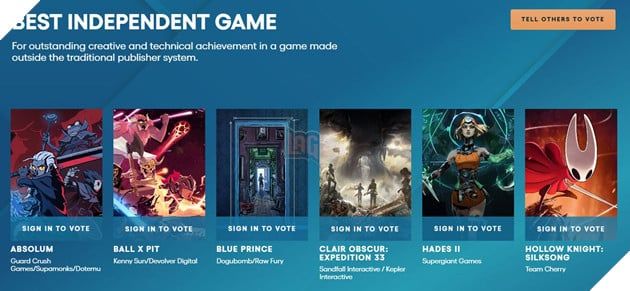 The Game Awards 2025: Tổng hợp danh sách các ứng viên được đề cử cho từng hạng mục 13