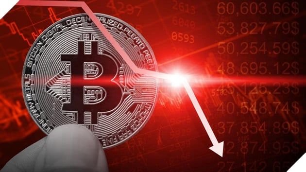 Bitcoin giảm mạnh, mất đến 1,2 nghìn tỷ USD chỉ trong vài tuần sau khi đạt mức đỉnh lịch sử lần thứ 2.