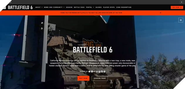 Dù năm chưa kết thúc, EA vẫn tự tin khẳng định Battlefield 6 là tựa game FPS thành công nhất năm nay.