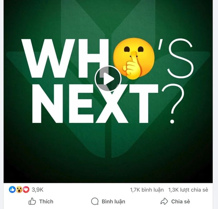Bài đăng hiện đang thu hút sự chú ý mạnh mẽ trên trang VPBank.