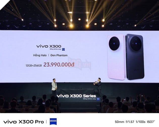 Vivo X300 Series chính thức ra mắt tại Việt Nam: Cặp đôi camera ZEISS 200MP - Tiêu chuẩn mới cho nhiếp ảnh di động.