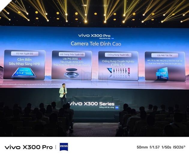 Vivo X300 Series chính thức ra mắt tại Việt Nam: Bộ đôi camera ZEISS 200MP thiết lập tiêu chuẩn mới trong nhiếp ảnh di động.
