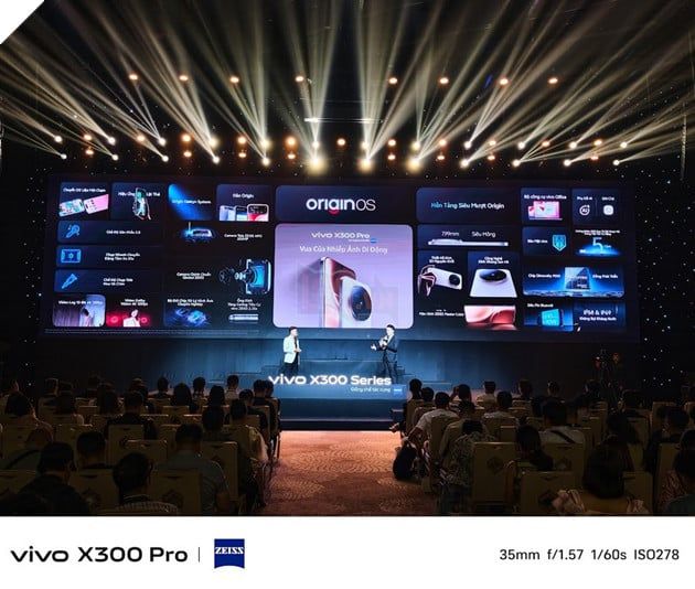 Vivo X300 Series chính thức ra mắt tại Việt Nam: Bộ đôi camera ZEISS 200MP thiết lập tiêu chuẩn mới trong nhiếp ảnh di động.