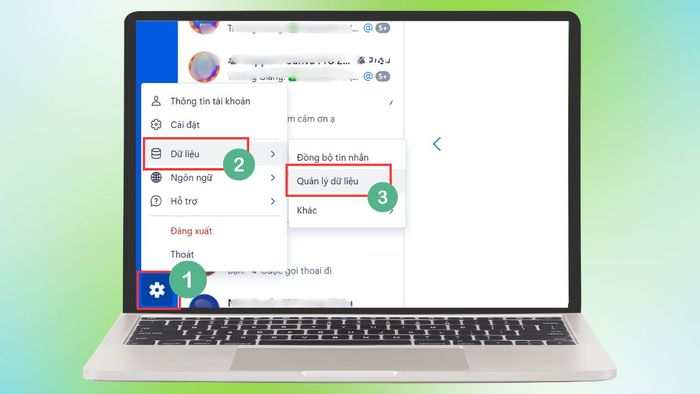 Hướng dẫn khắc phục Zalo đầy bộ nhớ trên máy tính - Chuyển dữ liệu Zalo sang ổ đĩa khác - bước 1