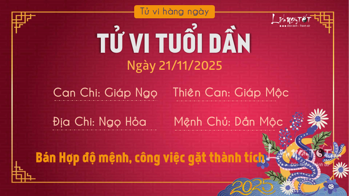 Tu vi hang ngay 21112025 - Dan