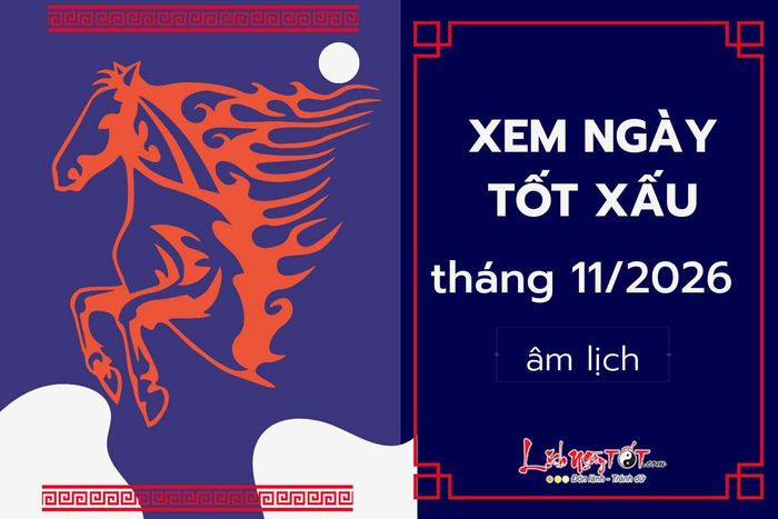 xem ngày tốt xấu tháng 11 năm 2026