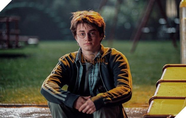 Hình ảnh của nam diễn viên Daniel Radcliffe trong quá trình quay loạt phim 