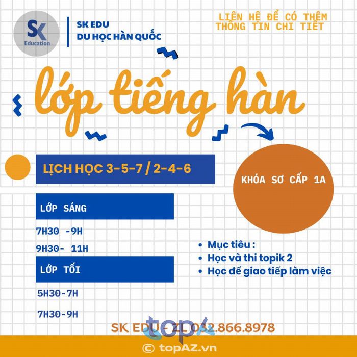 Du học Hàn Quốc SK Nha Trang - 09 Lý Quốc Sư