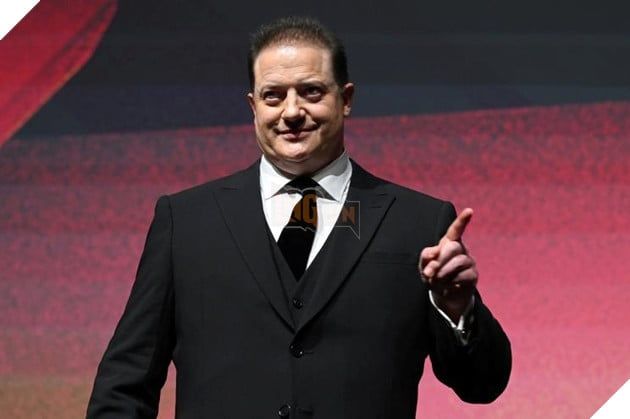 Hình ảnh của nam tài tử Brendan Fraser.