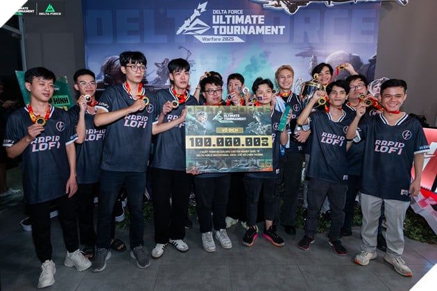 Delta Force - Đội tuyển Rapid Lofi đại diện Việt Nam tham gia tranh tài tại giải đấu quốc tế Delta Force Invitational: Warfare 2025.