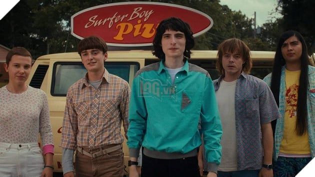 Hình ảnh về dàn diễn viên của phim Stranger Things.