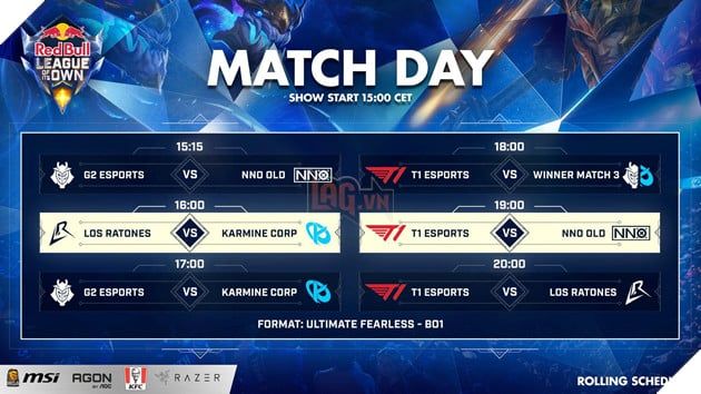 Giải Đấu Red Bull League of Its Own Độc Đáo Mang Cơ Chế Ultimate Fearless