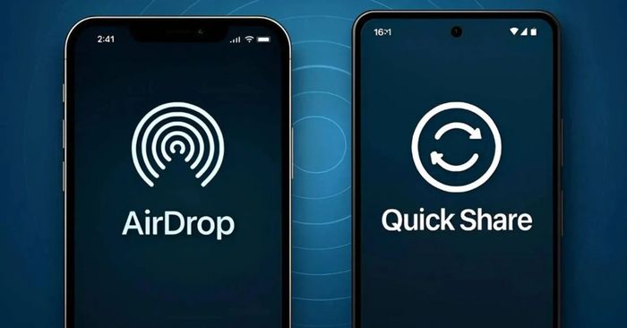 Quick Share chuyển sang AirDrop