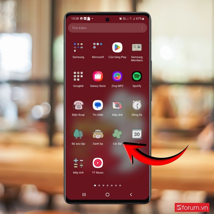 Cài đặt lại mạng trên điện thoại Android 1