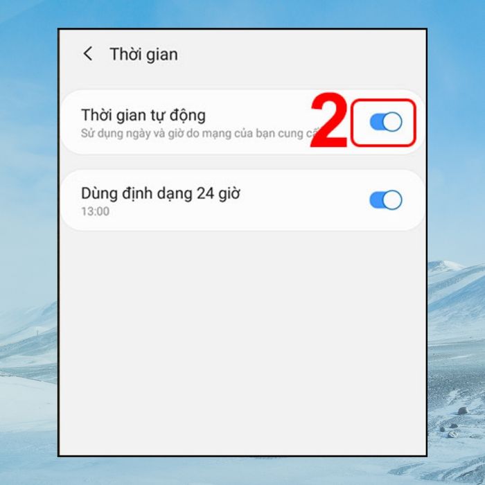 Cài đặt lại ngày giờ và khu vực trên thiết bị 4