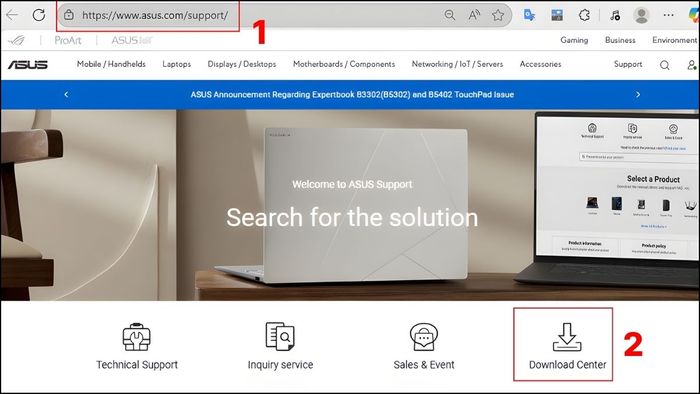 Hướng dẫn cài đặt Asus Keyboard Hotkeys - Bước 1