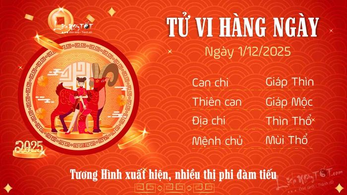 8 Tu vi hang ngay 1-12-2025 - Mui