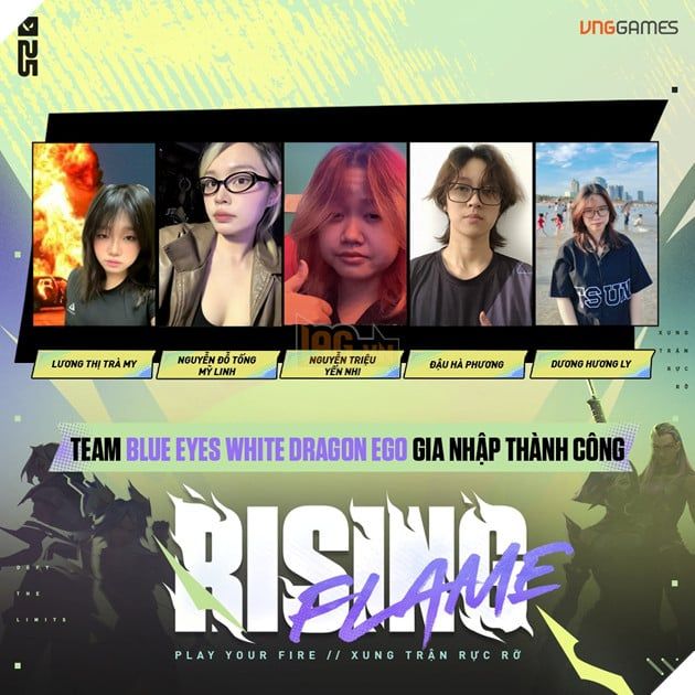 Giải đấu Rising Flame chính thức bắt đầu với sự góp mặt của 10 đội tuyển VALORANT nữ hàng đầu tại Việt Nam.