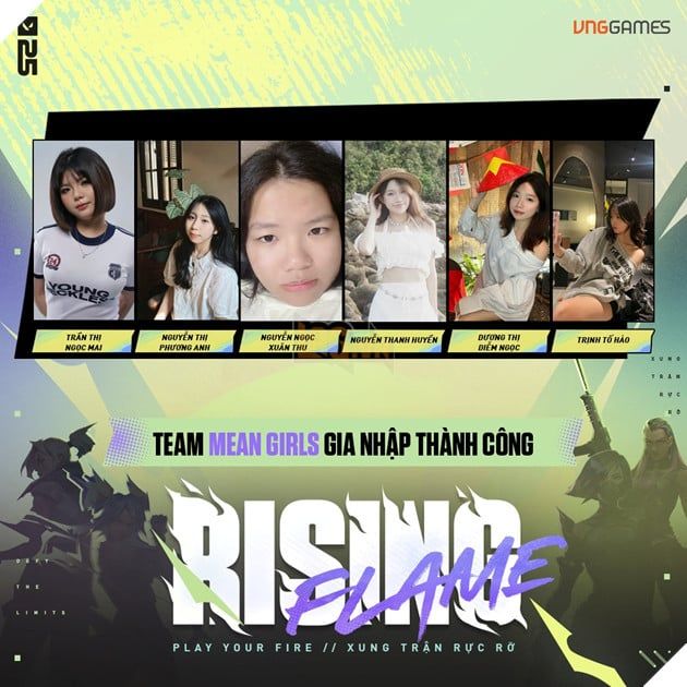 Giải đấu Rising Flame đã khởi tranh, quy tụ 10 đội tuyển VALORANT nữ tại Việt Nam sẵn sàng cho những trận đấu đầy kịch tính.