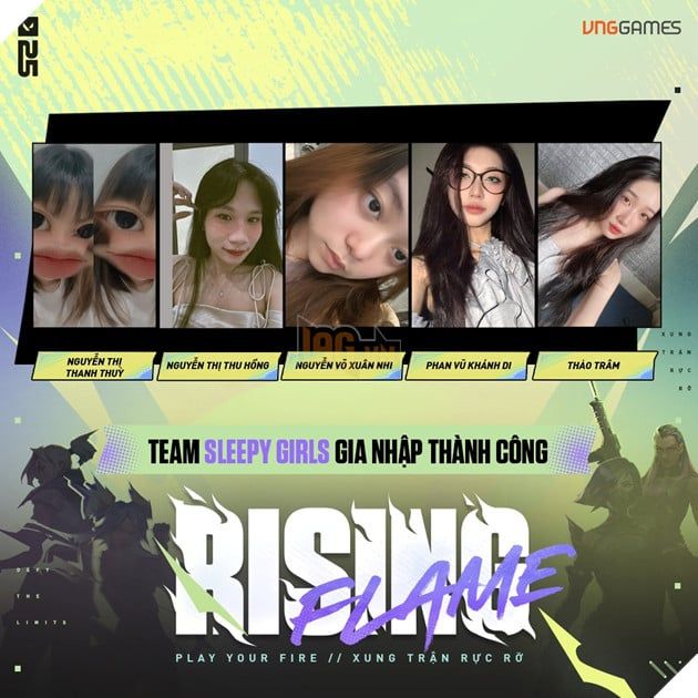Giải đấu Rising Flame đã chính thức bắt đầu với 10 đội tuyển VALORANT nữ tại Việt Nam tham gia tranh tài.
