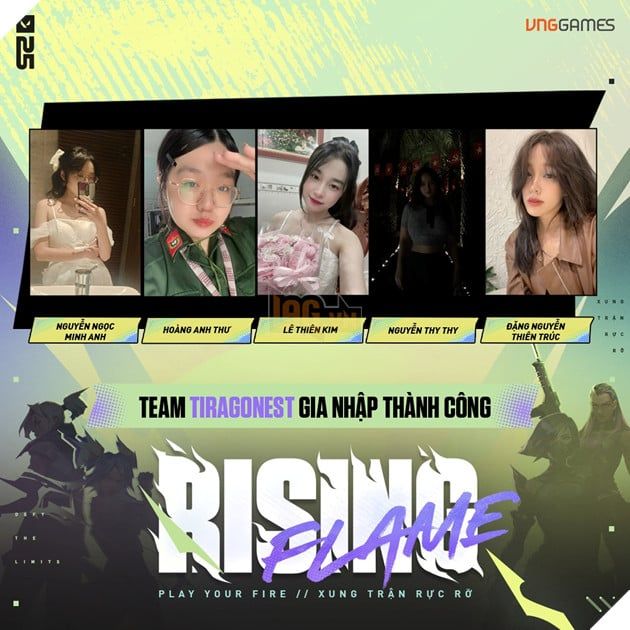 Giải đấu Rising Flame đã chính thức khai mạc, với sự tham gia của 10 đội tuyển VALORANT nữ từ khắp Việt Nam.