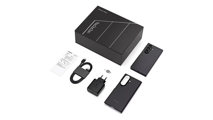 Trọn bộ phụ kiện đi kèm Galaxy Z TriFold