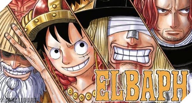 Spoiler One Piece chương 1168 tiết lộ quá khứ Elbaph cùng bí ẩn Khế Ước Biển Sâu