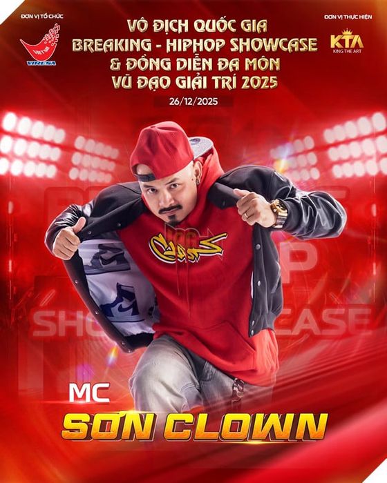 Khánh Thi kết hợp cùng Việt Max, Viết Thành và Linh 3T tại Giải Vô Địch Quốc Gia Breaking - Hiphop Showcase 2025